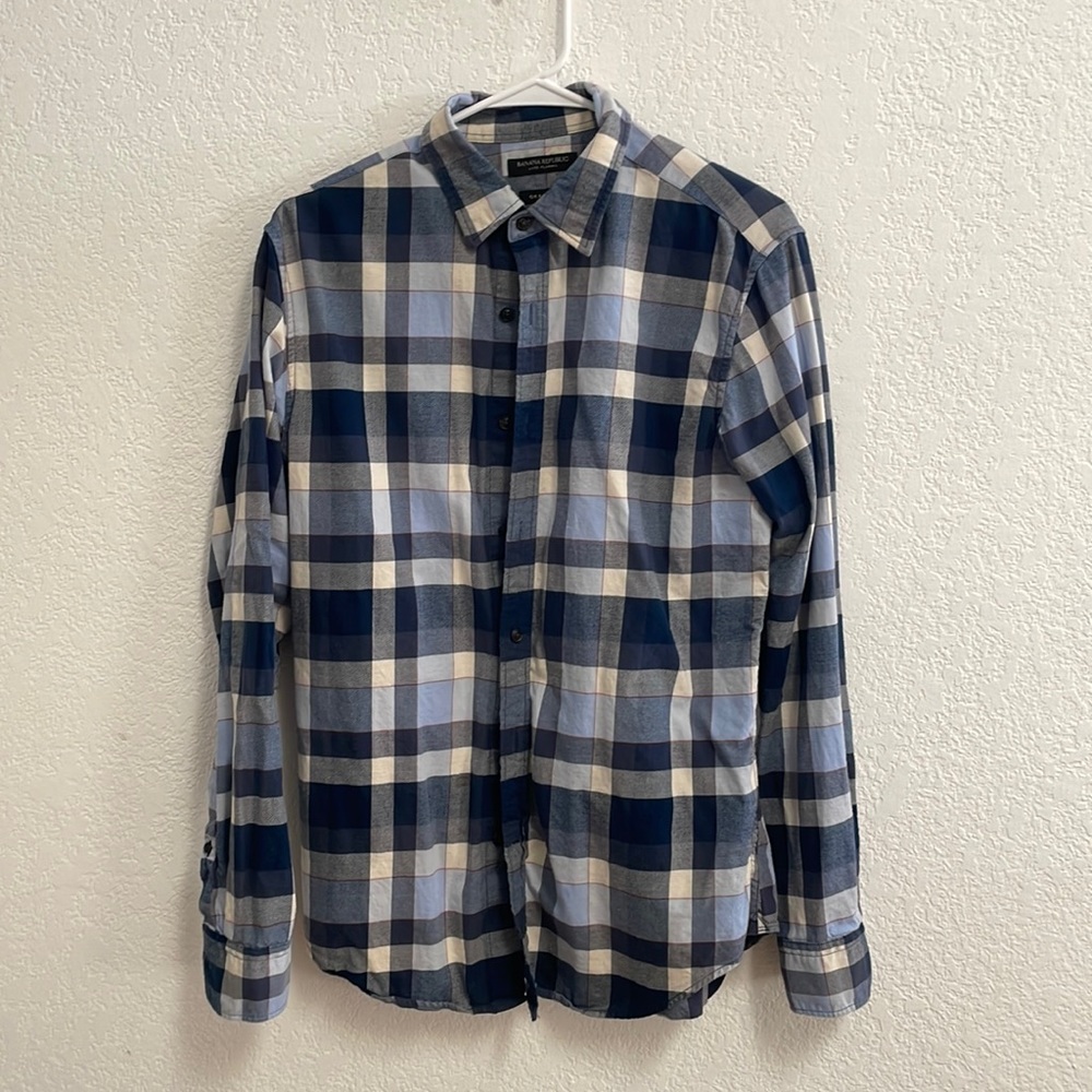 Banana Republic flannel shirt (M)